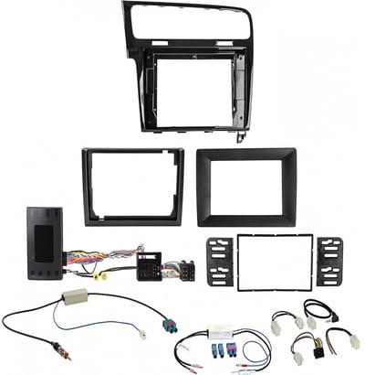 2-DIN Volkswagen 10"/9"/7" Kit VW Golf 7 2013-2020 Infoadapter/Antenne
