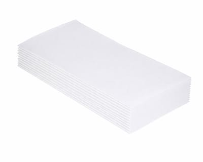 Servet Airlaid Wit 40x40cm 1/8 vouw - 1.000 st/ds.