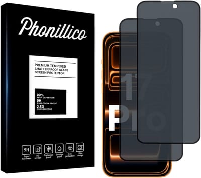iPhone 17 Pro - 2 stuks Beschermglas Privacy Glas Screenprotector van glazen schermbeschermfolie
