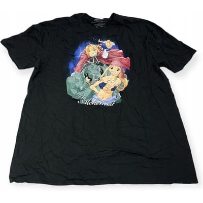 Koszulka T-shirt męski Spencer's FULLMETAL ALCHEMIST XL gray