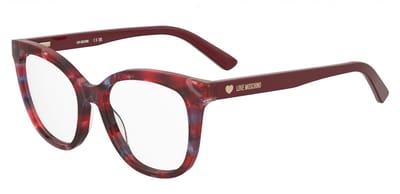 Moschino Love MOL654 Burgundy 2 52/17/140 WOMAN Brilmonturen