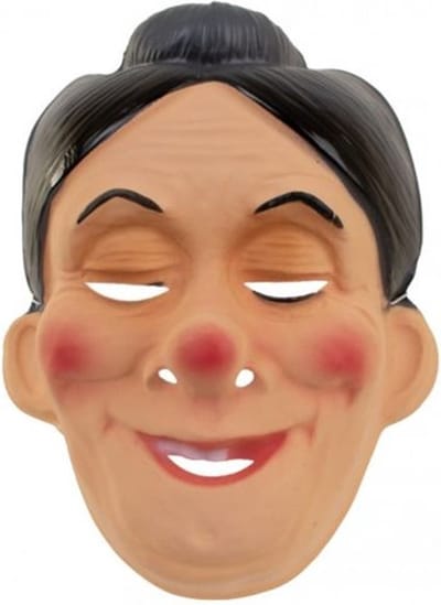 Masker plastic oma per stuk