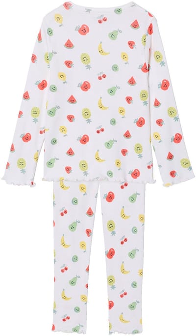 Vertbaudet Set pyjama's voor meisjes met lange mouwen