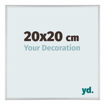 Your Decoration - Fotolijst 20x20 cm - Aluminium - Zilver Mat - Kent