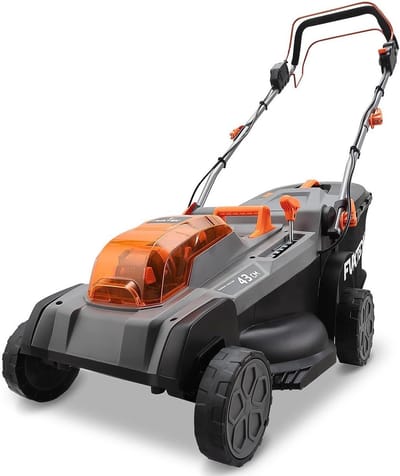 Accu Grasmaaier - Elektrische maaier - Gazon Onderhoud - Variabele Snelheid - 43 cm - Zwart