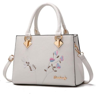 Dameshandtas Grote Capaciteit Veelzijdige Crossbody Tas Mode Handtas Schoudertas Geborduurde Elementen Pakket 26*10*20cm