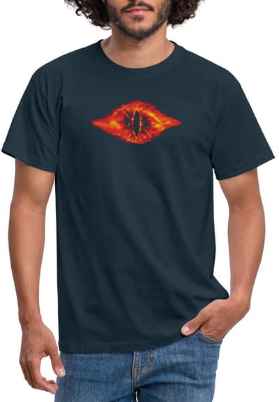 The Lord Of The Rings Het Grote Oog Van Sauron T-Shirt Heren
