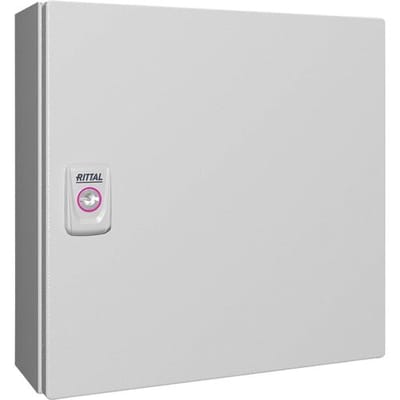 Rittal KX 1555.000 Installatiebehuizing, Wandbehuizing 120 x 300 x 300 x 120 Plaatstaal Grijs-wit (RAL 7035) 1 stuk(s)