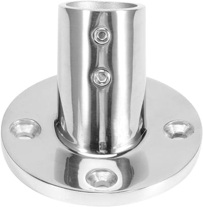 Handgreep Fitting voor Trapleuning, 60 Graden Ronde Buisklem voor 25mm Leuning, Duurzaam en Stijlvol