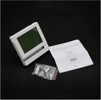 Slimme Thermostaatho - Verwarming Hub - Energie Besparen - WIFI Bediening - 3A - Licht Geel