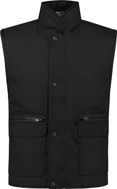 Tricorp Bodywarmer - Casual - 401001 - Zwart - maat S