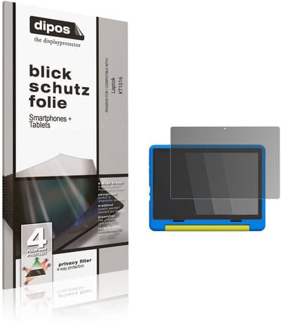 dipos – Matte Privacy Screenprotector geschikt voor Laptok KT1016 | Anti-Spy Beschermfolie