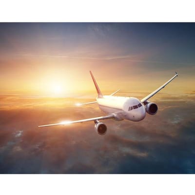 Peinture diamant thème avion, broderie complète ronde, point de croix, image en strass 20X30CM beige