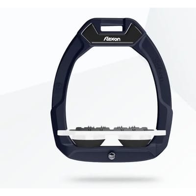 Veiligheidssportbeugels Plat Ultra Grip Aluminium/Wit/Zwart Flex-On Safe-On