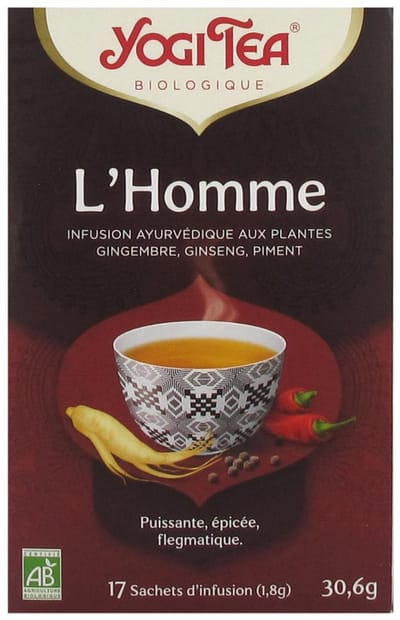 Yogi Tea L'Homme Bio 17 Zakjes