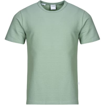 Selected  T-shirt Korte Mouw SLHSANDER SEERSUCKER
