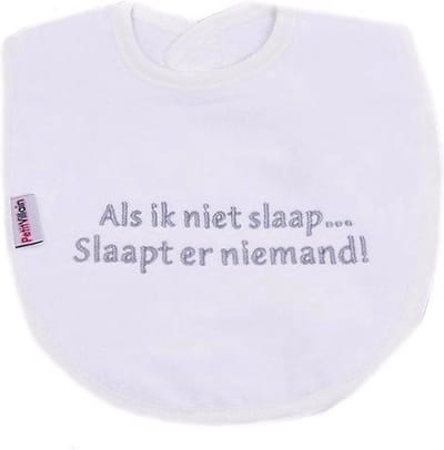 Petit Villain slab - Als ik niet slaap… Slaapt er niemand!