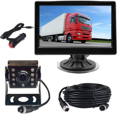 DailySupplies® Achteruitrijcamera - Dashcam - Parkeersensoren Parkeerhulp - Zwart