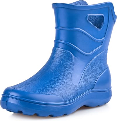 Ladeheid LA-DW-Beam Dames Regenlaarzen - Rubber Laarzen - EVA - Blauw - 37