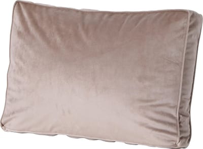 Madison - Palletkussen - Loungekussen - Rug - 60x40cm - Velvet Taupe