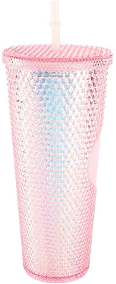 Dailygoods- Waterbeker 710 ml - Geïsoleerde Tumbler - Lekbestendig Deksel - Dubbele Laag - Groot Openingsontwerp - Veilig en Herbruikbaar