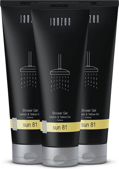 JANZEN Shower Gel Sun 81 3-pack