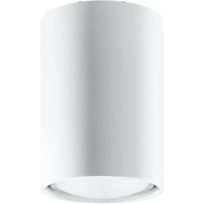 Sollux Lighting Plafondlamp Lagos - GU10 - wit - staal - 10x6x6cm
