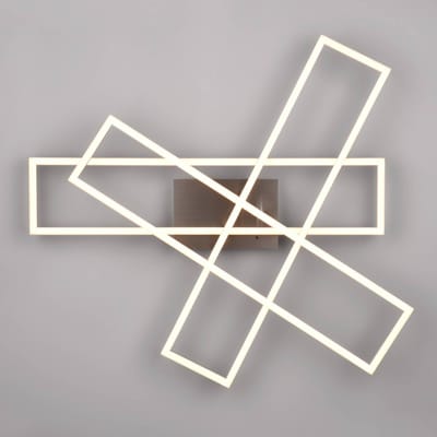 REALITY CORSO - Plafondlamp - Nikkel mat - incl. 1x SMD 36W
