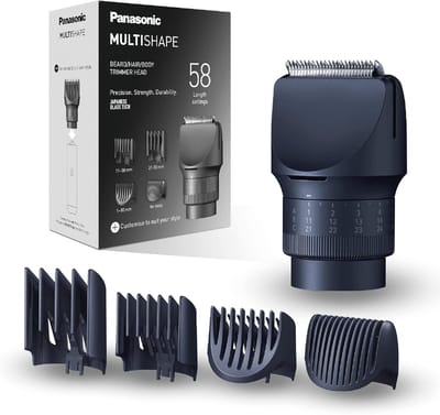 Trimmer Opzetstuk - Baard Haar Lichaam - Precisie Trimmen - 39 Lengte-instellingen - 4.3 x 4.9 x 7.9 cm - Zwart
