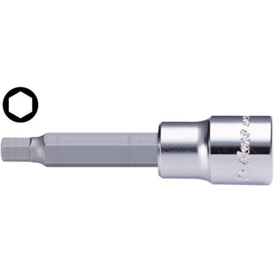 Zeskantig inzetstuk HANS 1/2 inch 10 mm lang (100mm)