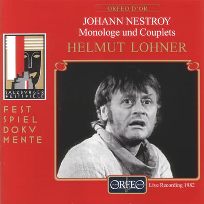 Georg Homoki, Olga Kovacs, Walter Kefer, Alois Aigner, Helmuth Lohner - Nestroy: Monologe Und Couplets (CD)