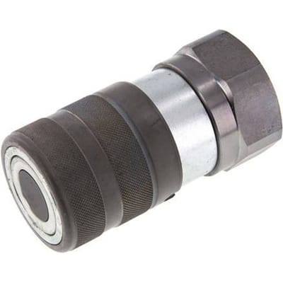Stalen DN 25 Vlakdichtende Koppeling Snelkoppeling G 1 1/4 inch Binnendraad ISO 16028 D 36mm