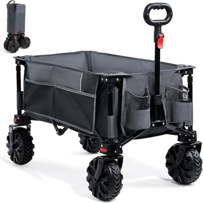 ApexArte® Bolderkar Opvouwbaar Luchtbanden