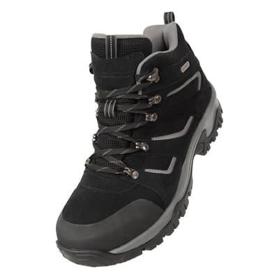 Mountain Warehouse Heren Voyage Suede Waterdichte Laarzen (Zwart)