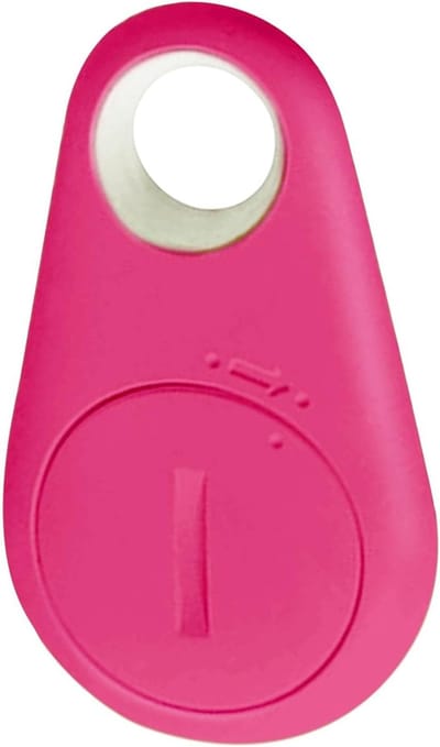 Draadloze Sleutelzoeker - Mini Tracker - Spullen Terugvinden - Tweerichtings Alarm - Compact Formaat - Zwart
