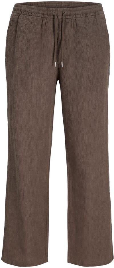 JACK & JONES Bill Structure Jogger Styd wide fit - heren 5-pocket broek - Morel (morel)