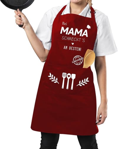 Kookschort voor Mama - Perfect Cadeau met Spreuk voor Verjaardag en Kerstmis