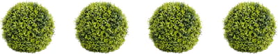 Kunstmatige Topiary Bal Set 4 Stuks 32 cm - Kunstplant - Hangende Buxusbal - Groen