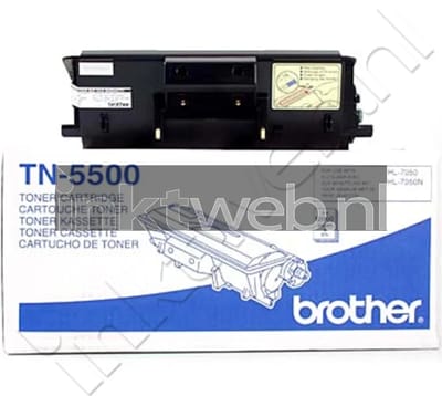 Brother TN5500 / TN 5500 Black Toner - Lasertoner Zwart