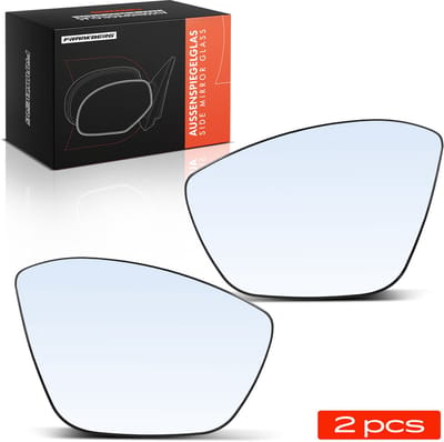 Frankberg 2x Spiegelglas Buitenspiegel Voor voor Citroën Peugeot