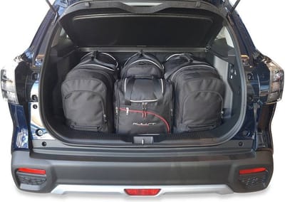 SUZUKI S-CROSS MHEV 2021+ Reistassen Kofferbak Tassen Set Organizer | 4-Delige Perfect Passende Set Auto Interieur Accessoires Nederland en België