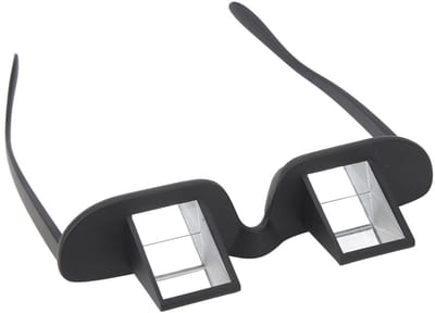 Dailygoods - Luie Bril met 90 Graden Prismabril voor Comfortabel TV Kijken en Lezen