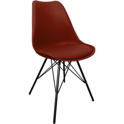 Kick Kuipstoel Metal Luuk - Rood