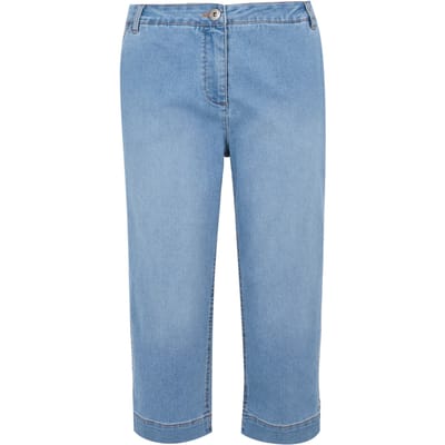 Regatta Dames/Dames Bayletta Capri Broek (Lichtblauw True Denim)