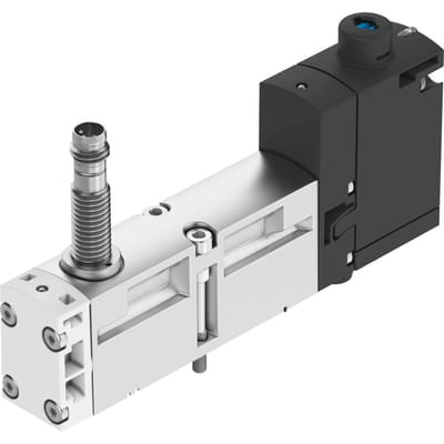 Festo 5/2 Monostabiele Lucht Magneetventiel Bouwgrootte 18mm ISO 15407-2 550l/min - 573202