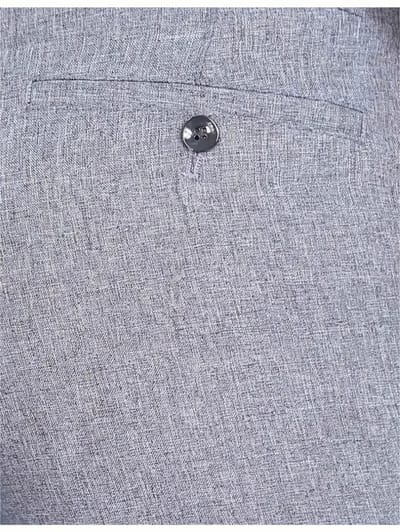 Bovista Linnen Broek Heren - Zomerbroek - Volwassenen - Lange Broek - Pantalon - Strandbroek - Zomer - Ibiza Stijl - Lichtgrijs - Maat XXXL