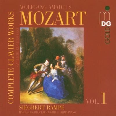 Siegbert Rampe - Mozart: Complete Clavier Works Vol. 1 (CD)