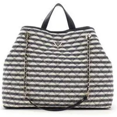 GUESS shopper Giully II 2 In 1 Tote Bag Taupe Multi