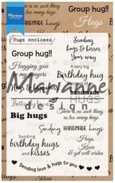 Stempel - Clear stamps - Marianne Design - hugs UKStempel - Clear stamps - Marianne Design - hugs UK