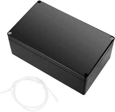 Junction Box - Elektronische Verdeeldoos - ABS Kabelbehuizing - 200 x 120 x 75 mm - Waterdicht voor Meetapparaten - LCDs - Stekkers - LEDs en Veel Andere Componenten